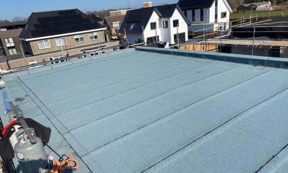 Nieuw dak in Driel laten aanleggen Geheel nieuw plat dak aangelegd